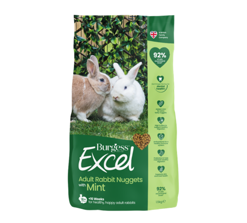 Burgess Excel Rabbit Adult 1,5 kg